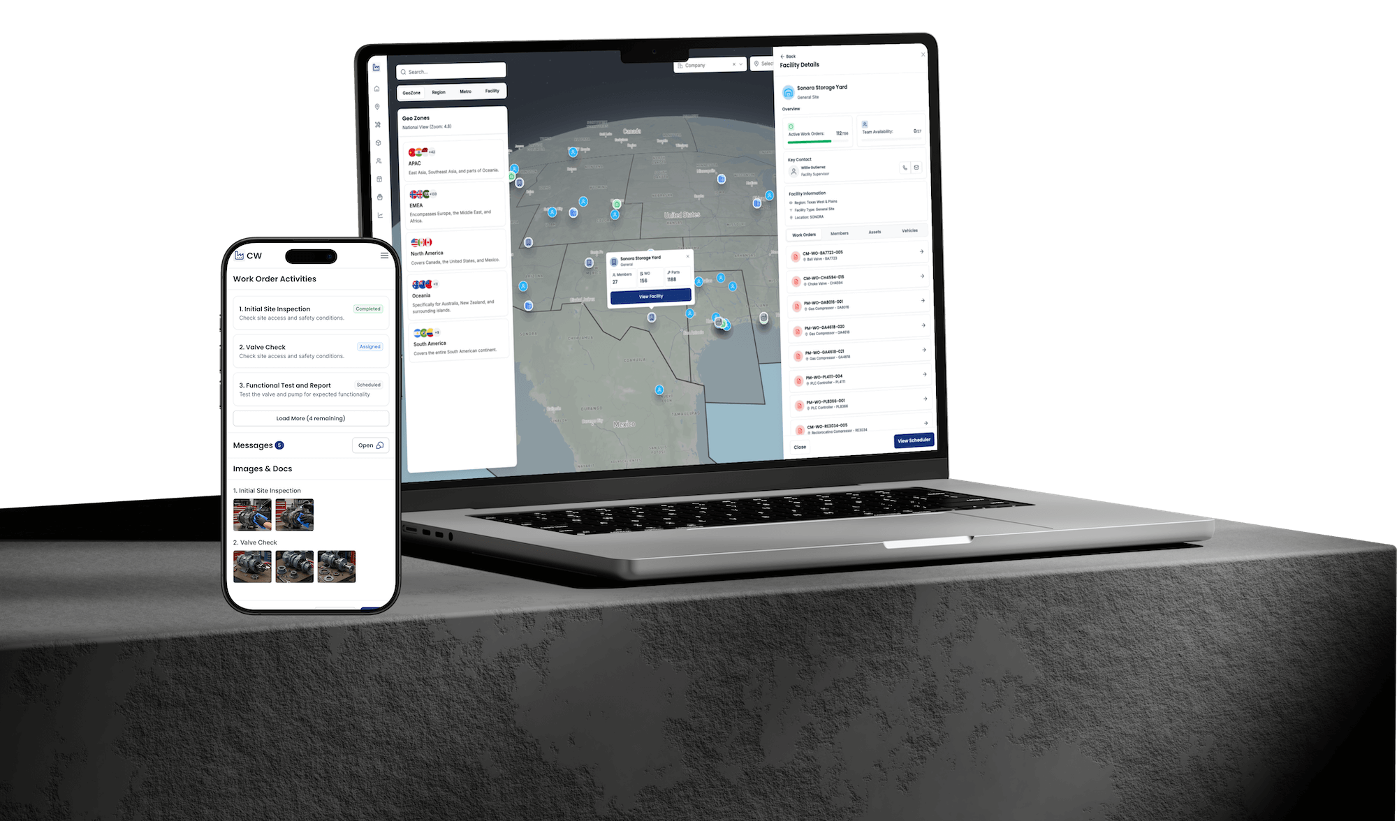 Connected Worker Field Operations Dashboard