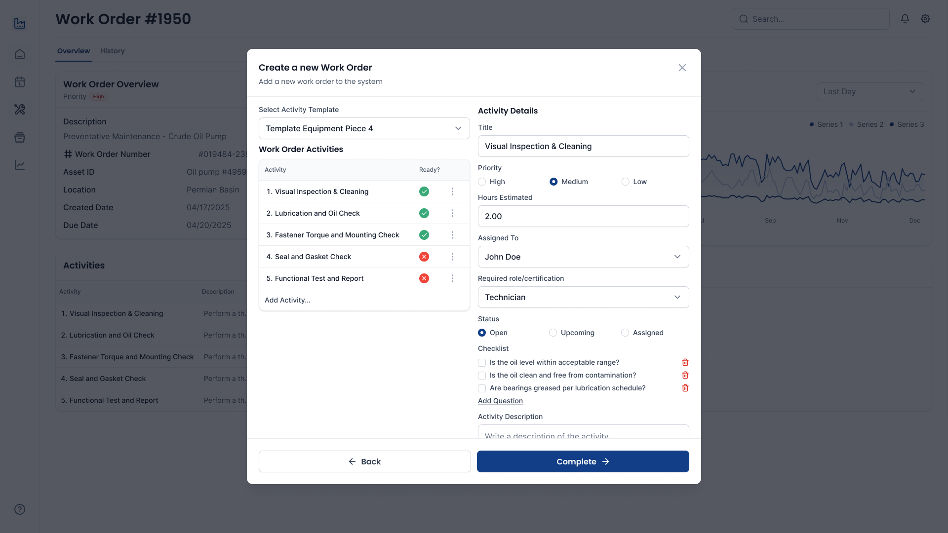 Autonomous Workflows Interface - View 2