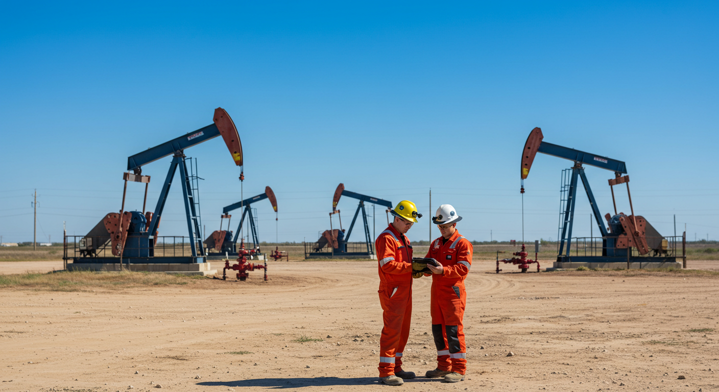 Connected Worker for Oil & Gas background