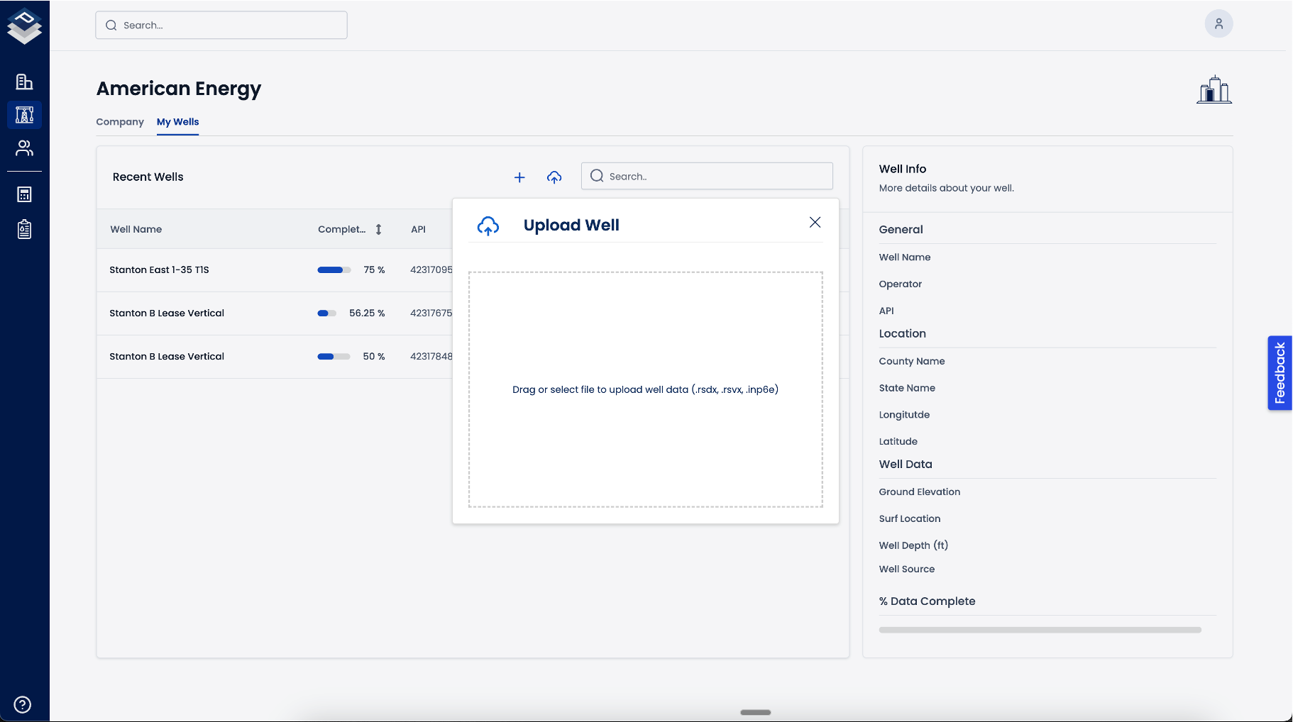 Legacy Design & Survey Import Interface