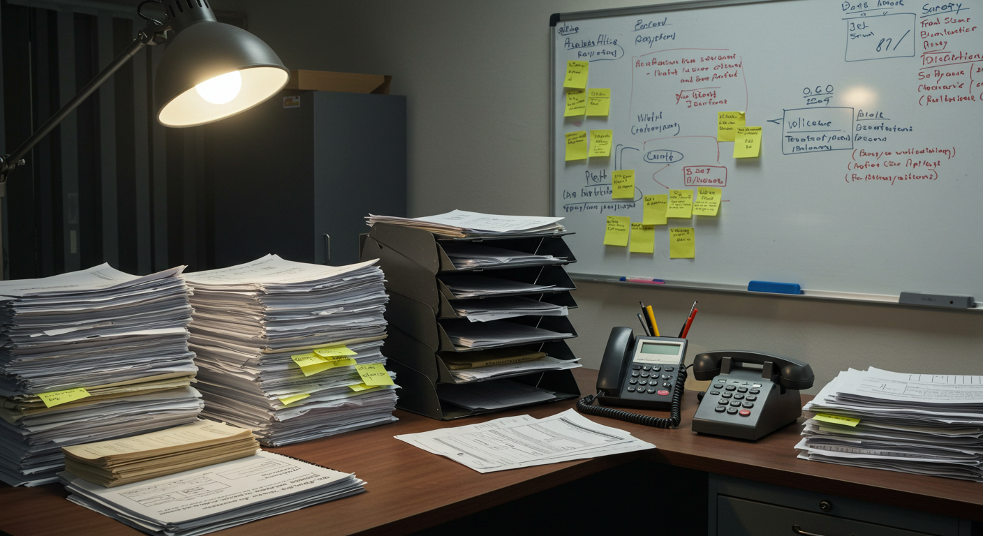 Manual analysis process